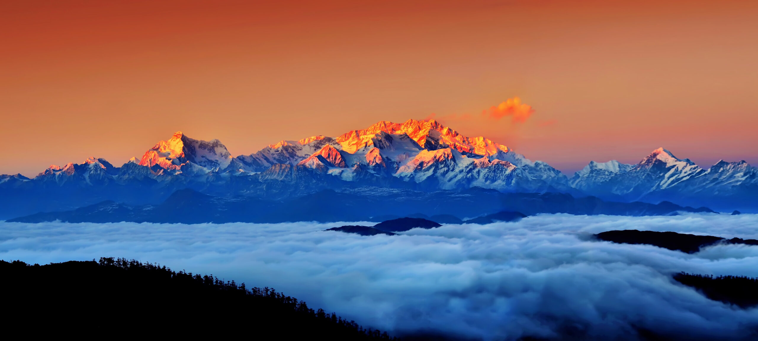 Kanchenjunga Sunset